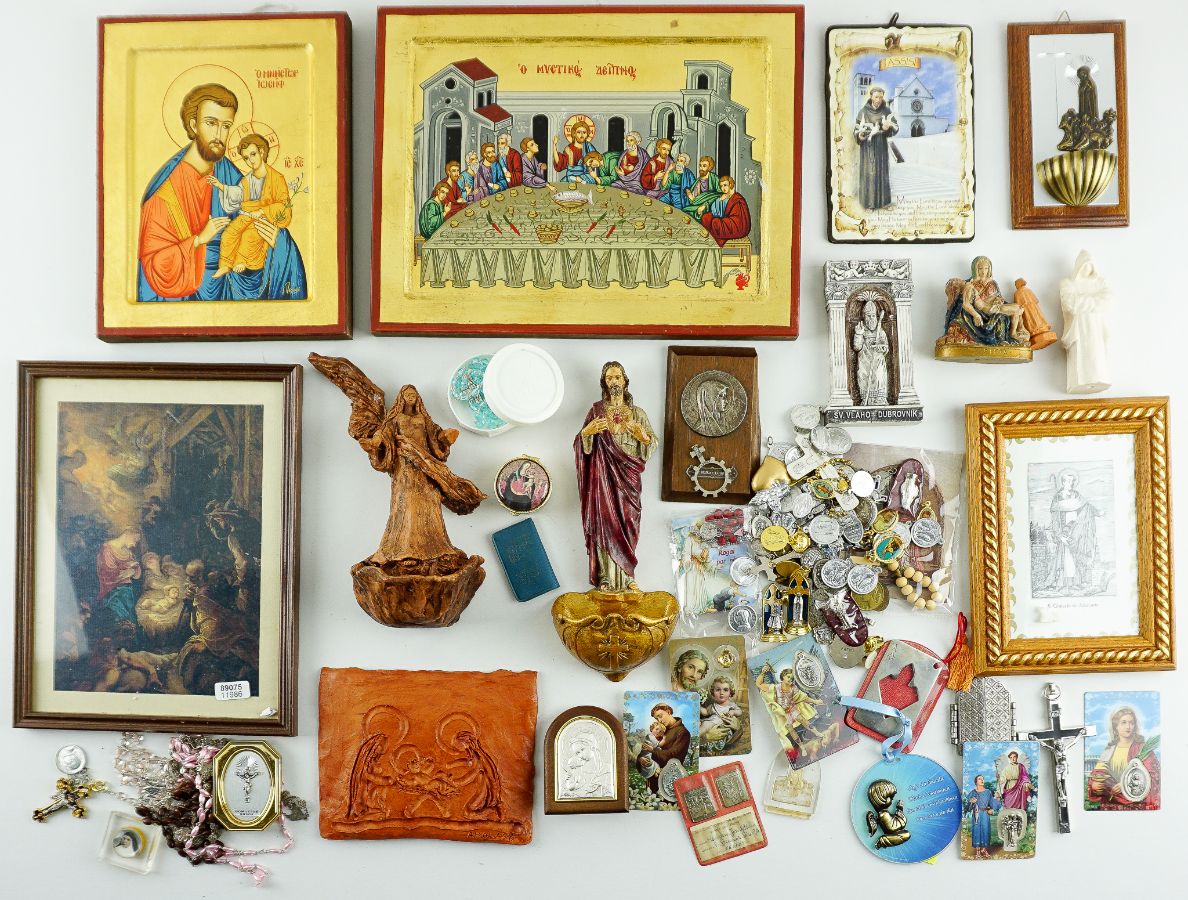 Conjunto de Peças Religiosas