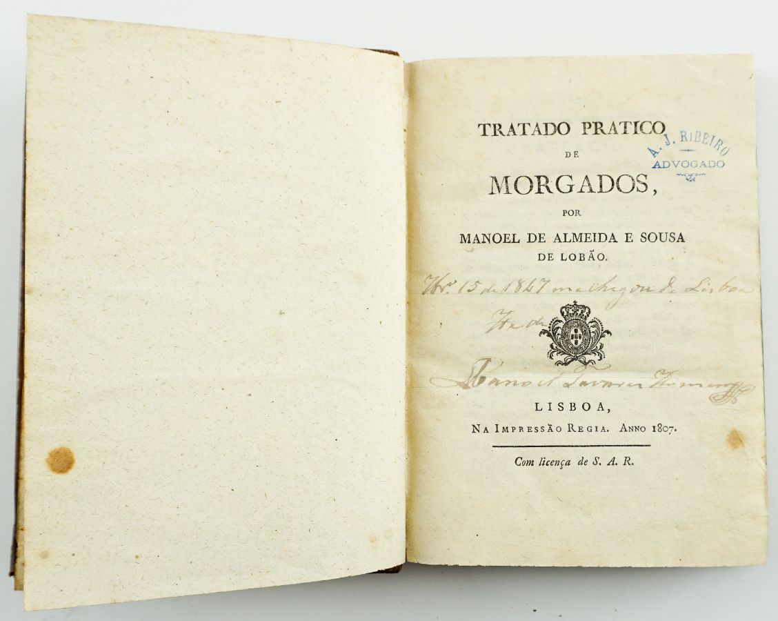 Tratado Pratico de Morgados (1807)
