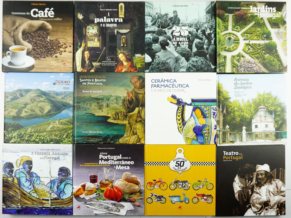 Importante colecção de livros temáticos dos CTT