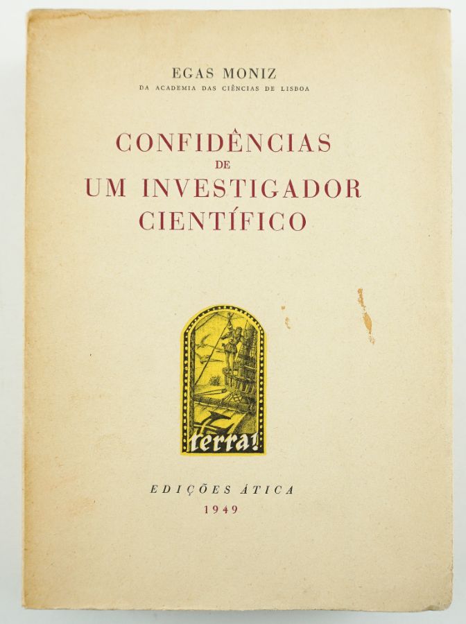 Memórias de Egas Moniz – Com dedicatória do autor.