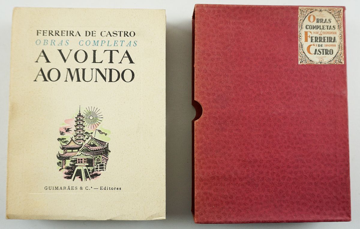 Obras completas de Ferreira de Castro - Com dedicatórias do autor