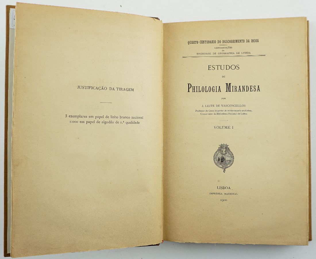 ESTUDOS DE PHILOLOGIA MIRANDESA