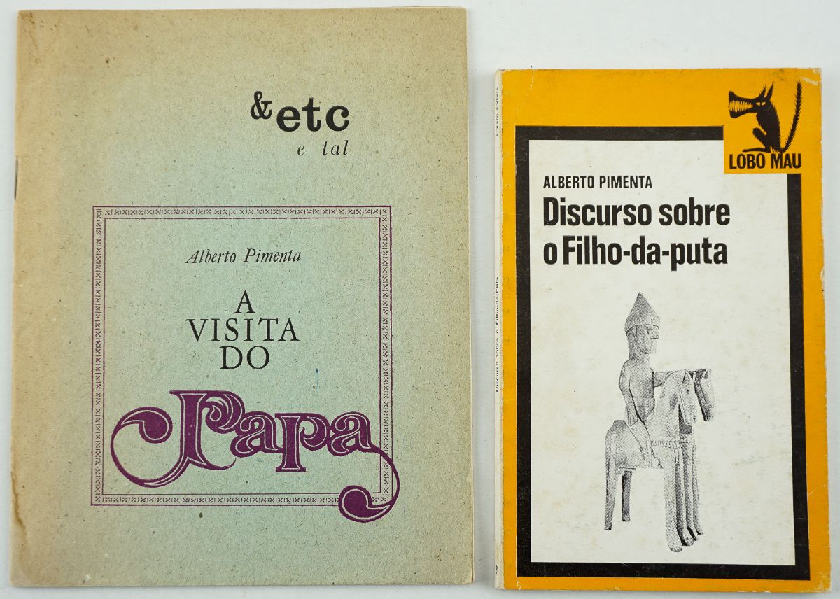 Alberto Pimenta – primeiras edições