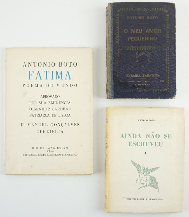 António Boto, Primeiras Edições