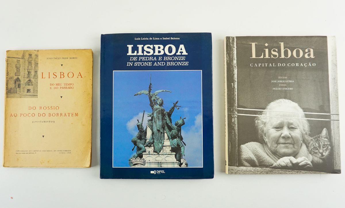 Lisboa, 3 livros