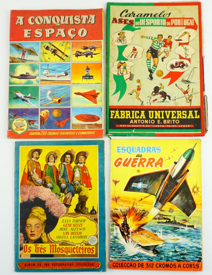 4 Cadernetas de cromos