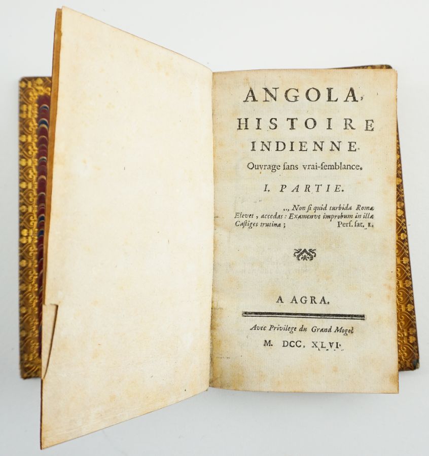 Angola, Histoire Indienne