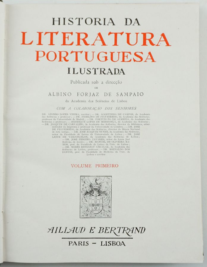 História da Literatura Portuguesa Ilustrada