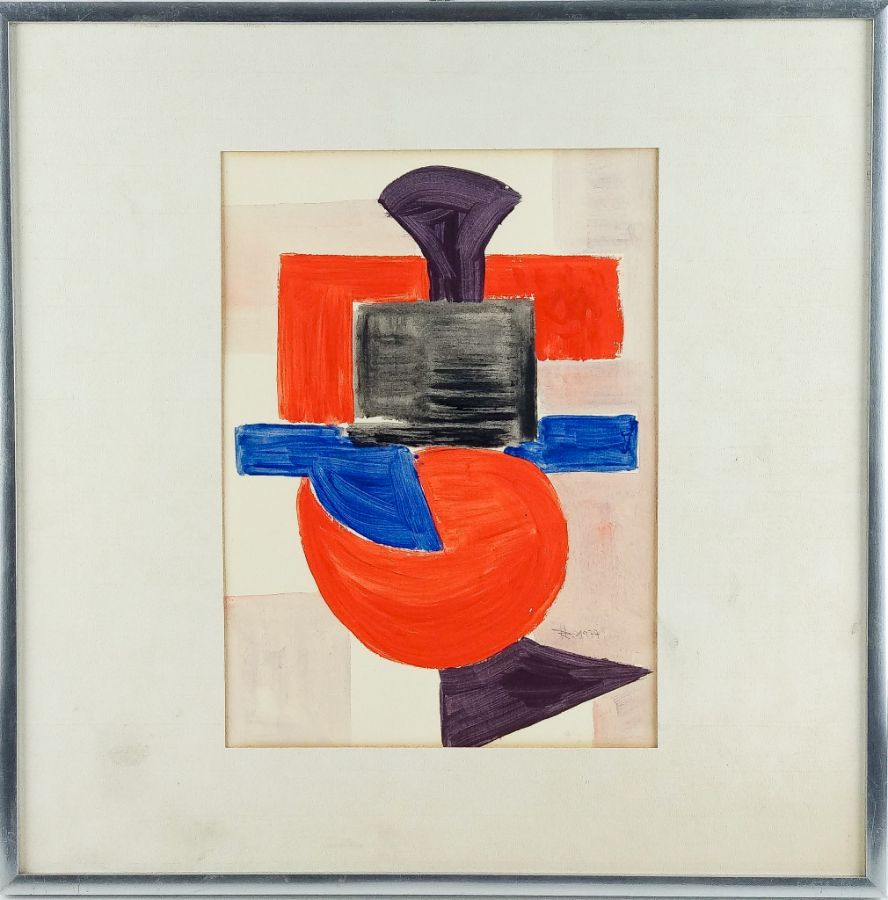 Duas composições abstratas