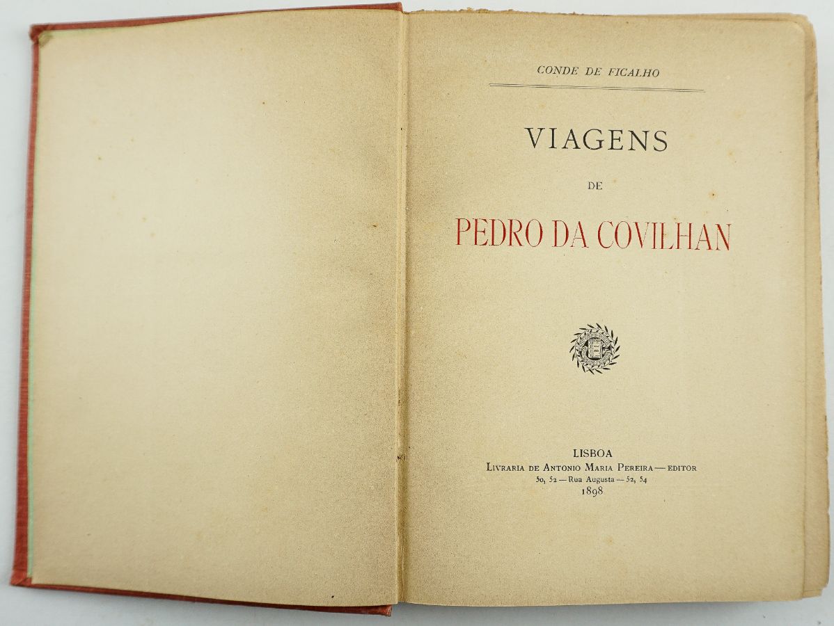 Viagens de Pedro da Covilhan – Primeira edição