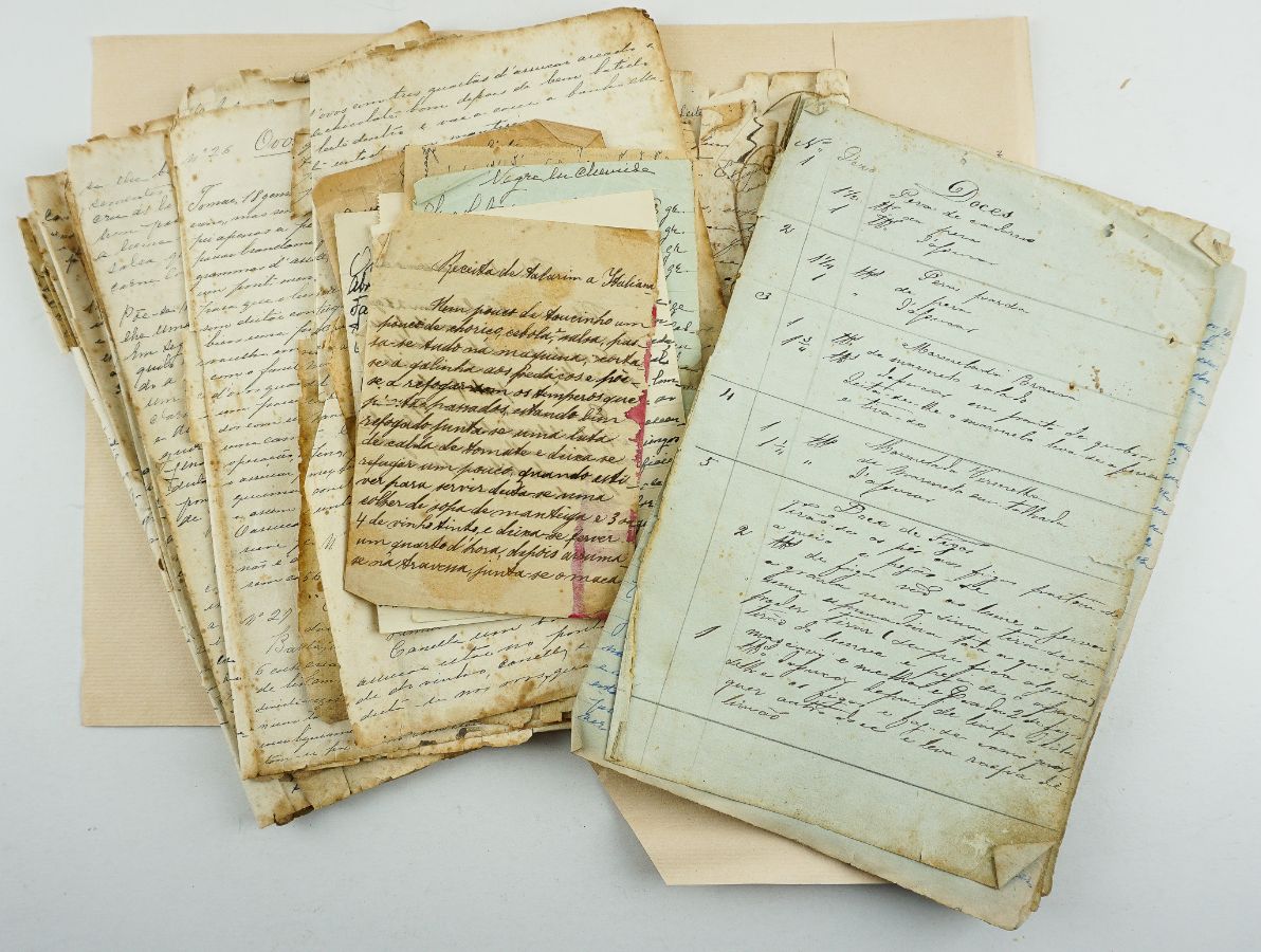 Manuscritos de Culinária Séc. XIX e XX