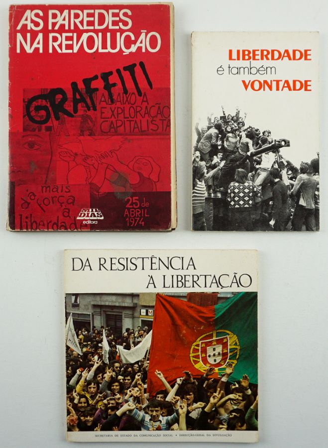 Livros sobre a Revolução Portuguesa 25 de Abril