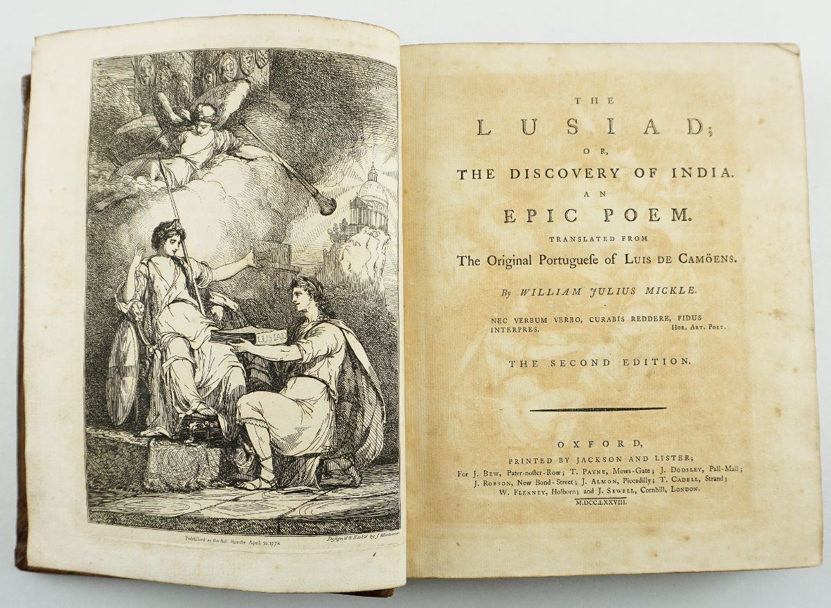 Importante Edição dos Lusiadas - 1778