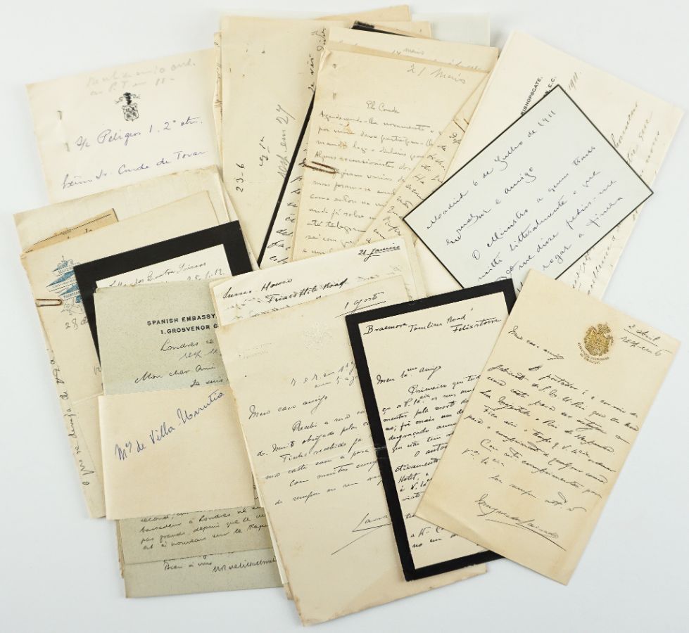 Incursões Monárquicas - 1911-1914 - Cartas manuscritas