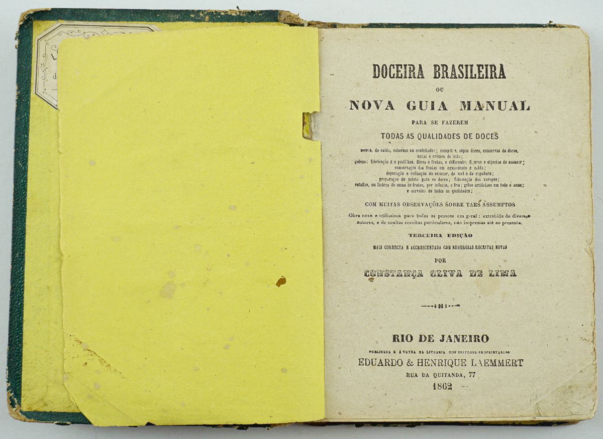 Primeiro Livro de Cozinha Brasileiro