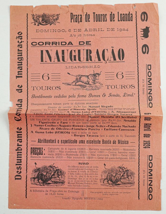 Praça de Touros Loanda Angola 1924