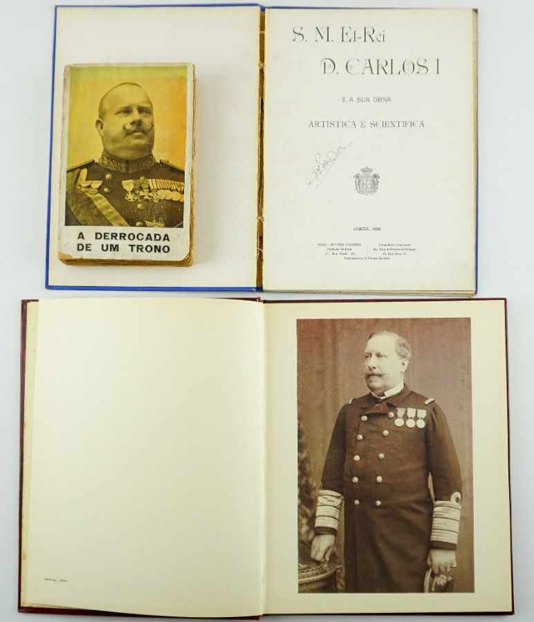 El Rei D.Carlos e D.Luiz, três livros Monárquicos