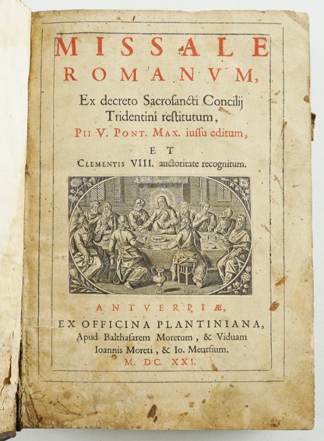 Missale Romanum - Anno 1650