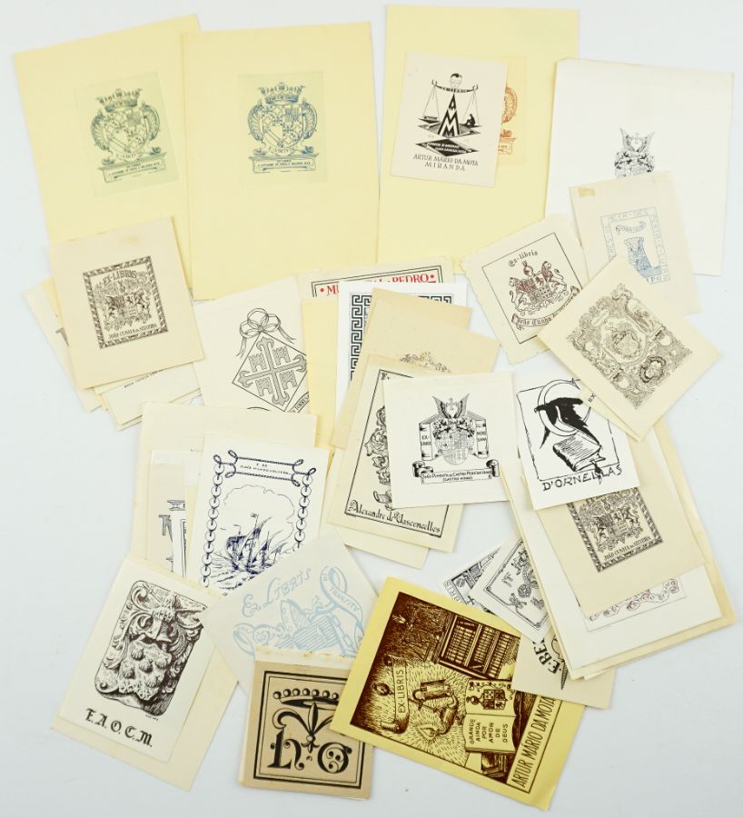 Colecção de 60 Ex-Libris Portugueses