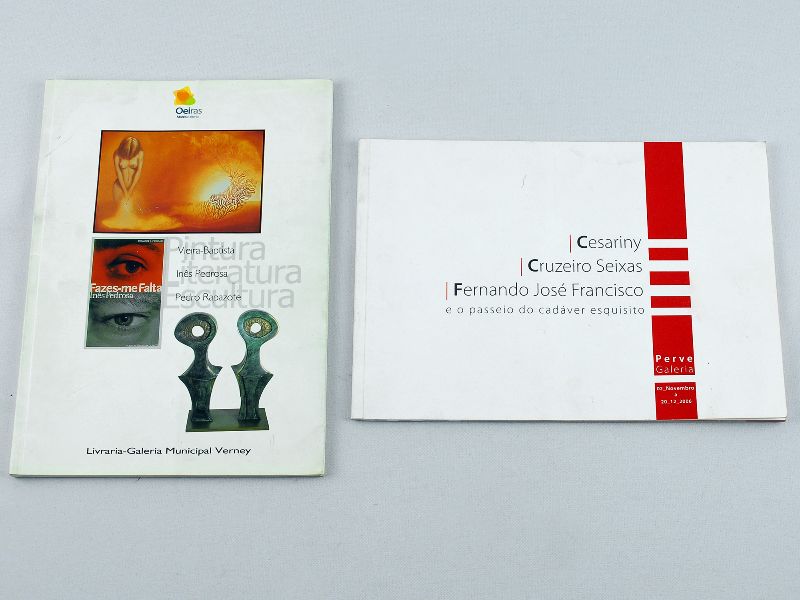 2 Catálogos de Exposição