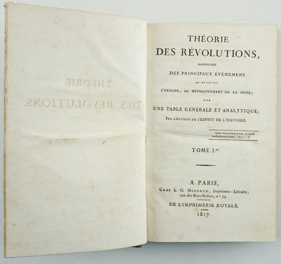 Teoria das Revoluções (1817)