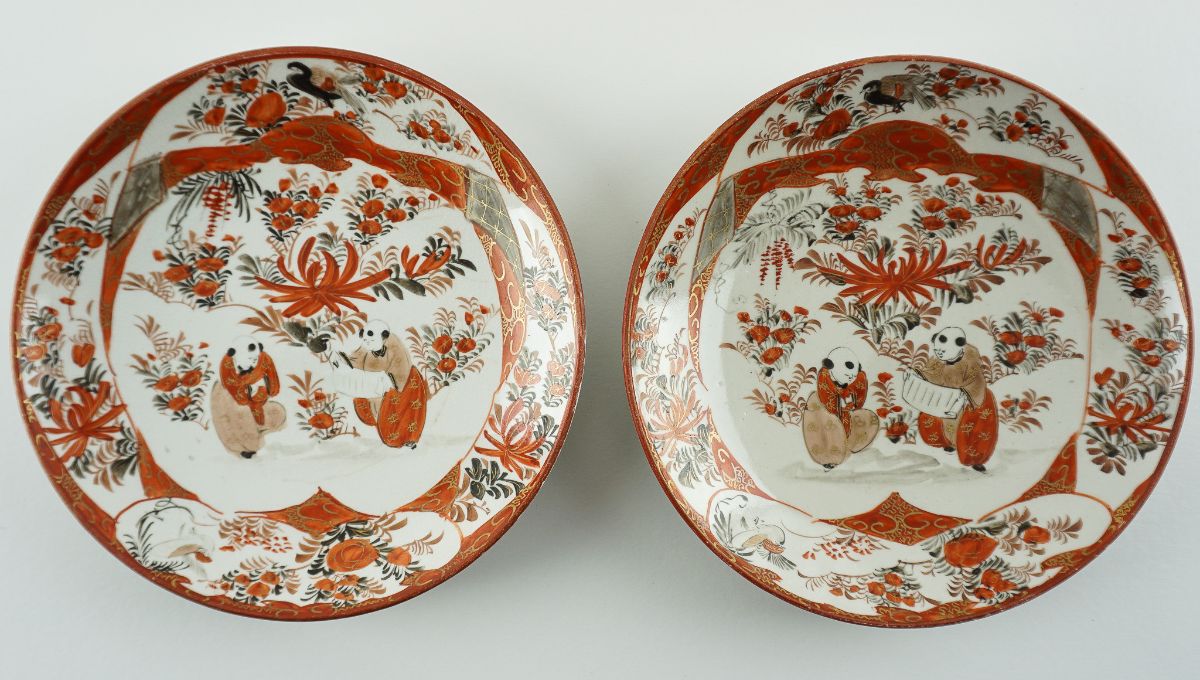 Par de Covilhetes Japoneses