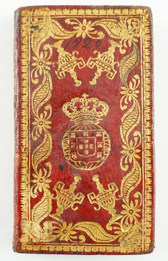 Encadernação com as Armas Reais Portuguesas (1820)