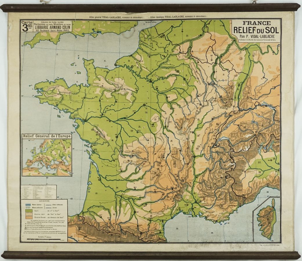 Mapa de França