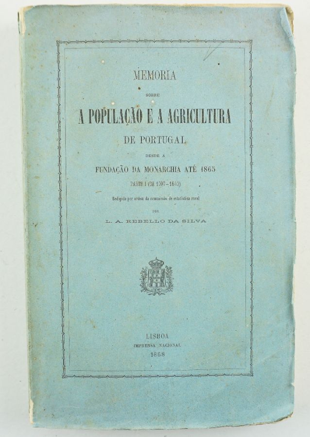Memória Sobre a População e a Agricultura de Portugal 1868