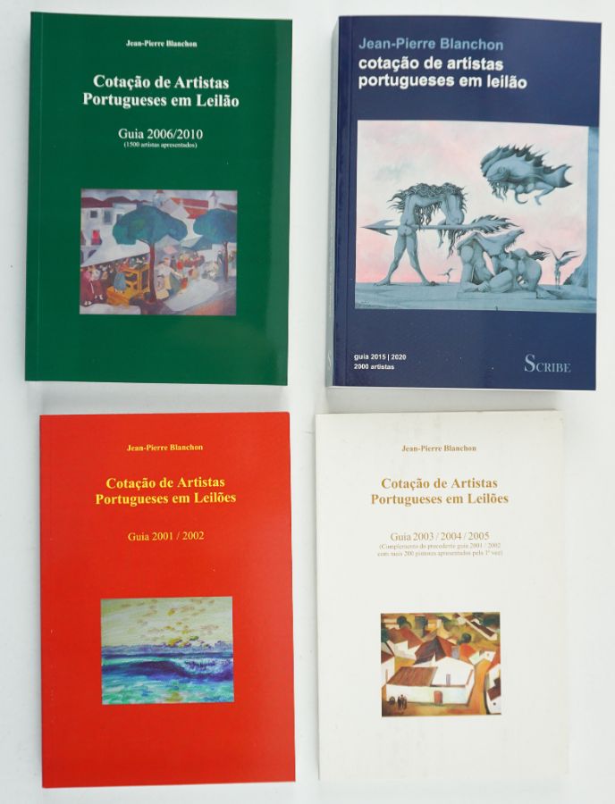 Cotação de Artistas Portugueses em leilões
