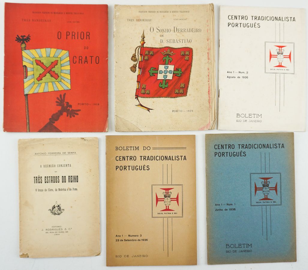 Três Boletins e Três pequenos Livros Monárquicos