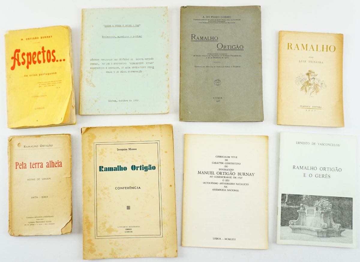 Oito Livros Do e Sobre Ramalho Ortigão