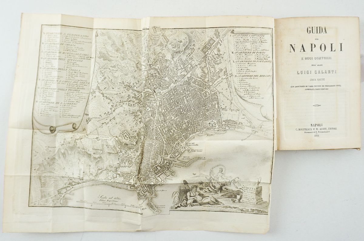 Guida di Napoli e suoi contorni dell’ abate Luigi Galanti