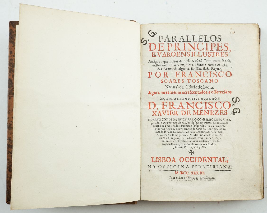 Parallelos De Principes, E Varoens Illustres