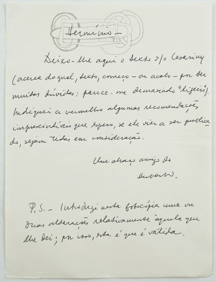 Herberto Helder – Manuscrito
