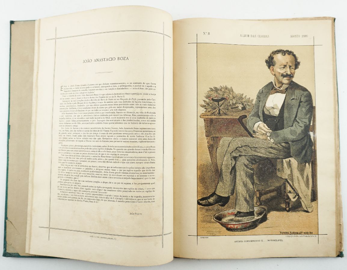 Rafael Bordalo Pinheiro – Álbum das Glórias (1880)