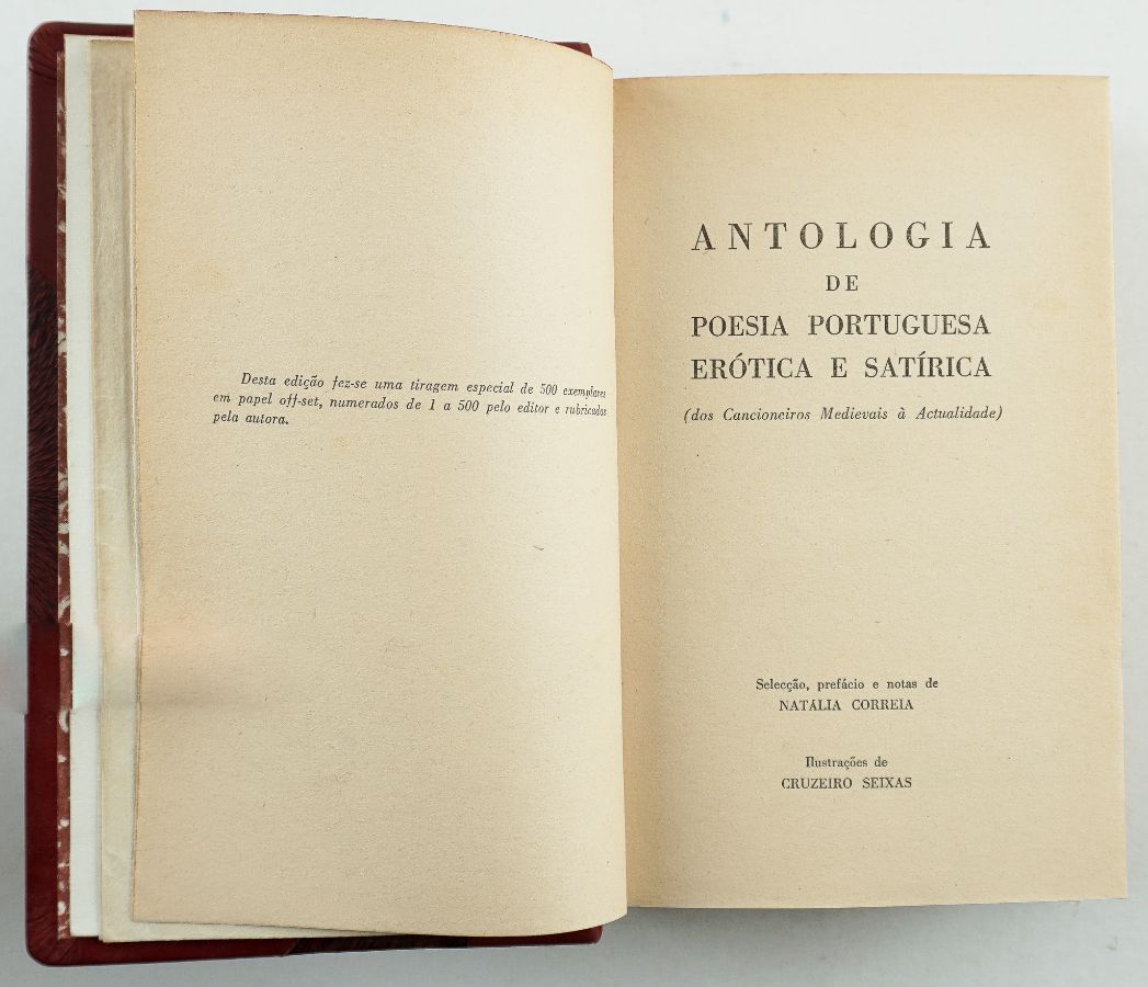Antologia de Poesia Portuguesa erótica e satírica