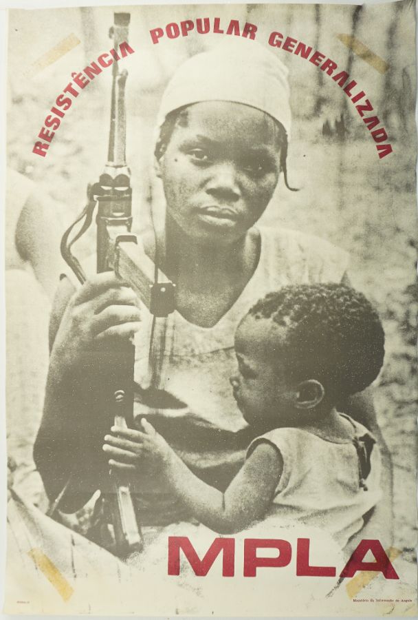 Raro poster da Resistência Popular Generalizada