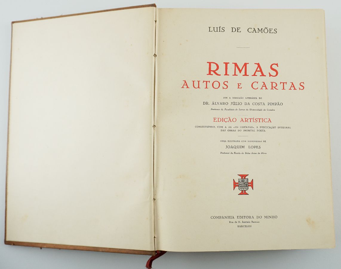 Rimas, Autos e Cartas de Luís de Camões