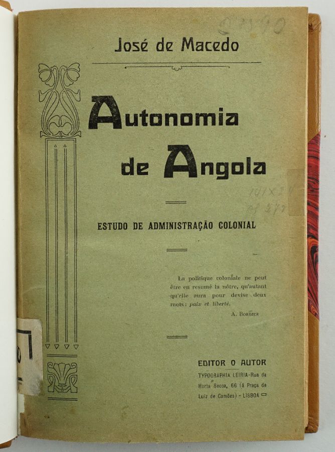 Autonomia de Angola (1910)