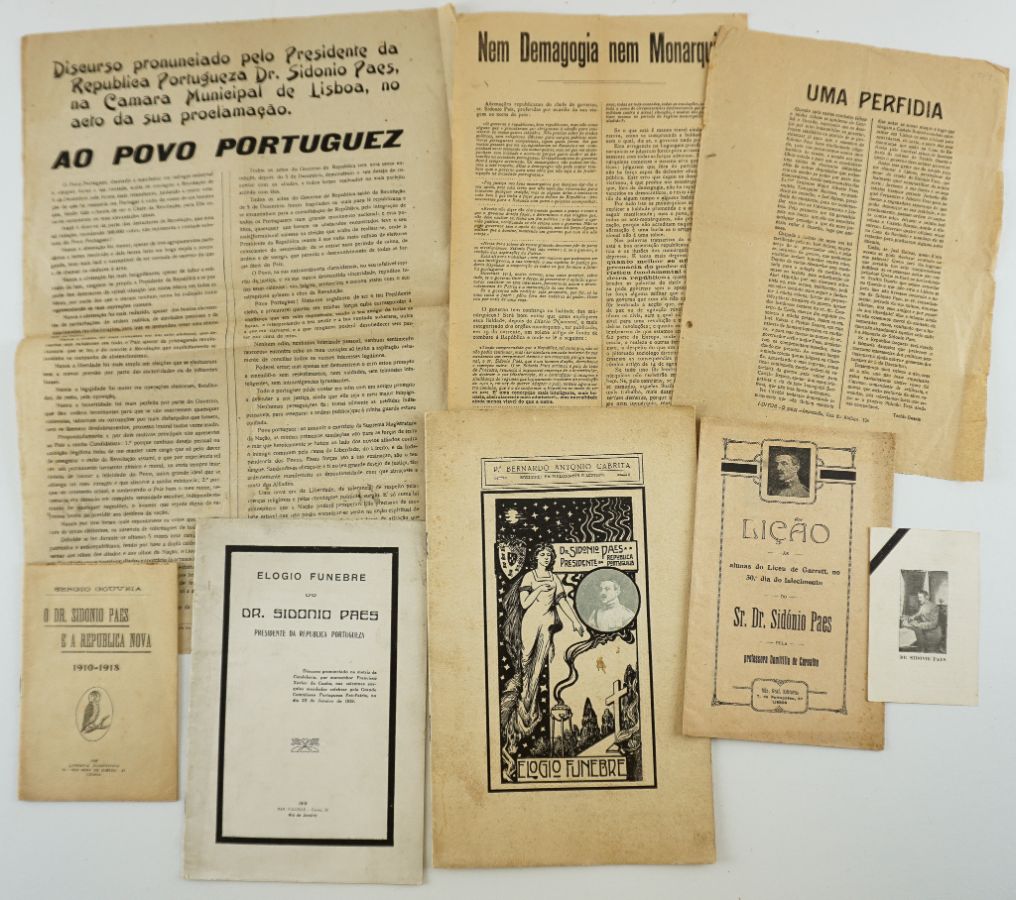 Sidónio Pais – memorabilia