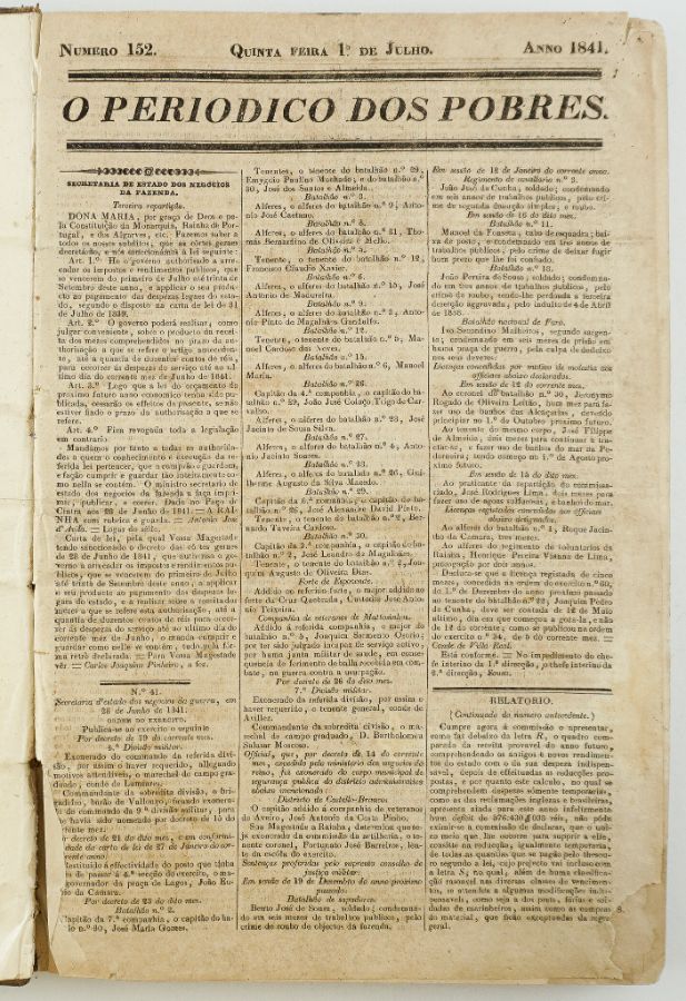 O Periódico dos Pobres (1841)