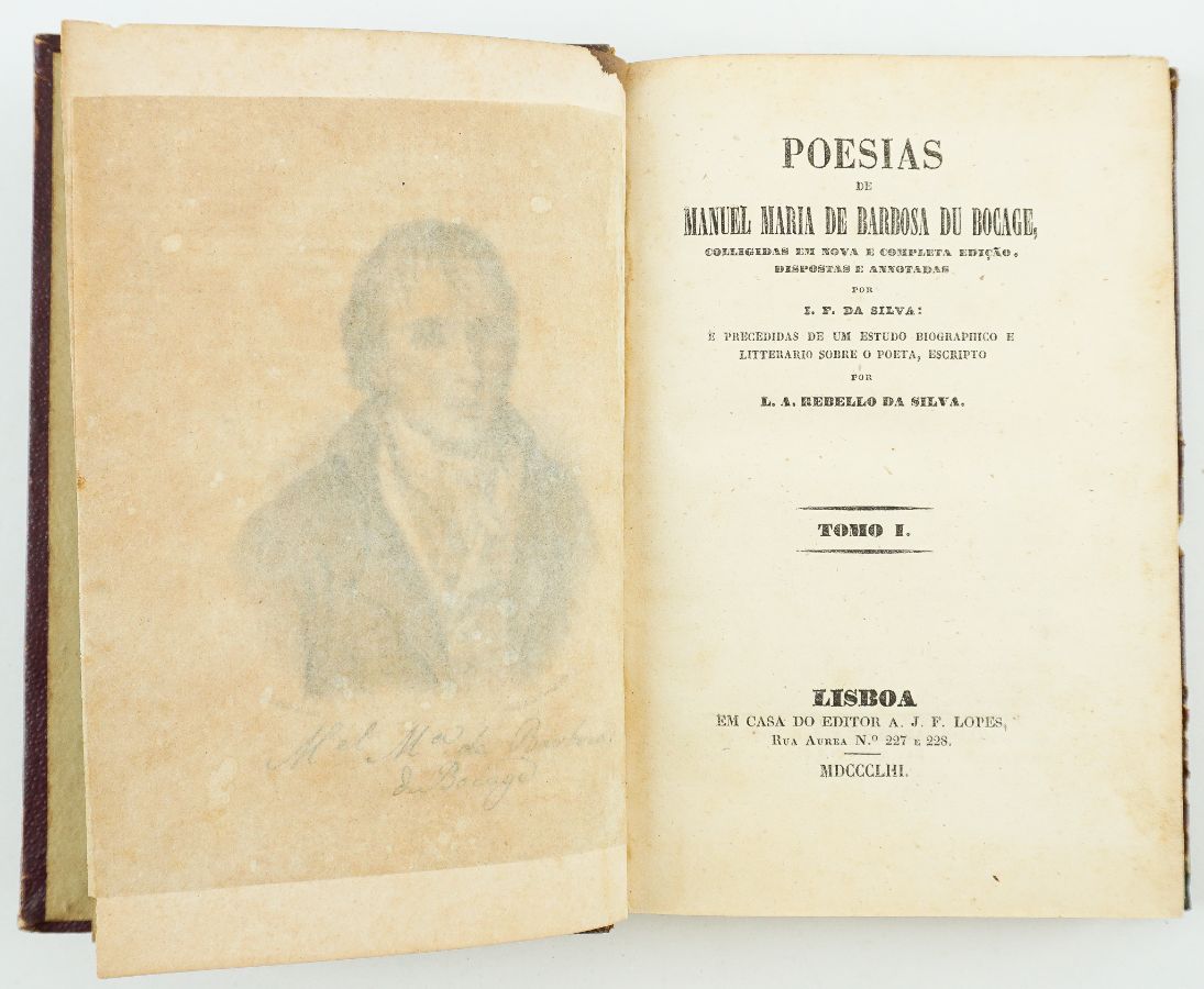 Bocage – Poesias (1853)