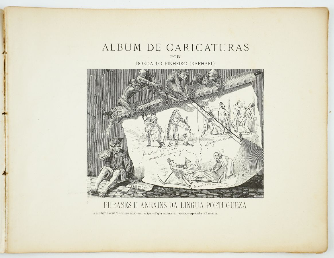 Rafael Bordalo Pinheiro – Álbum de Caricaturas (1876)