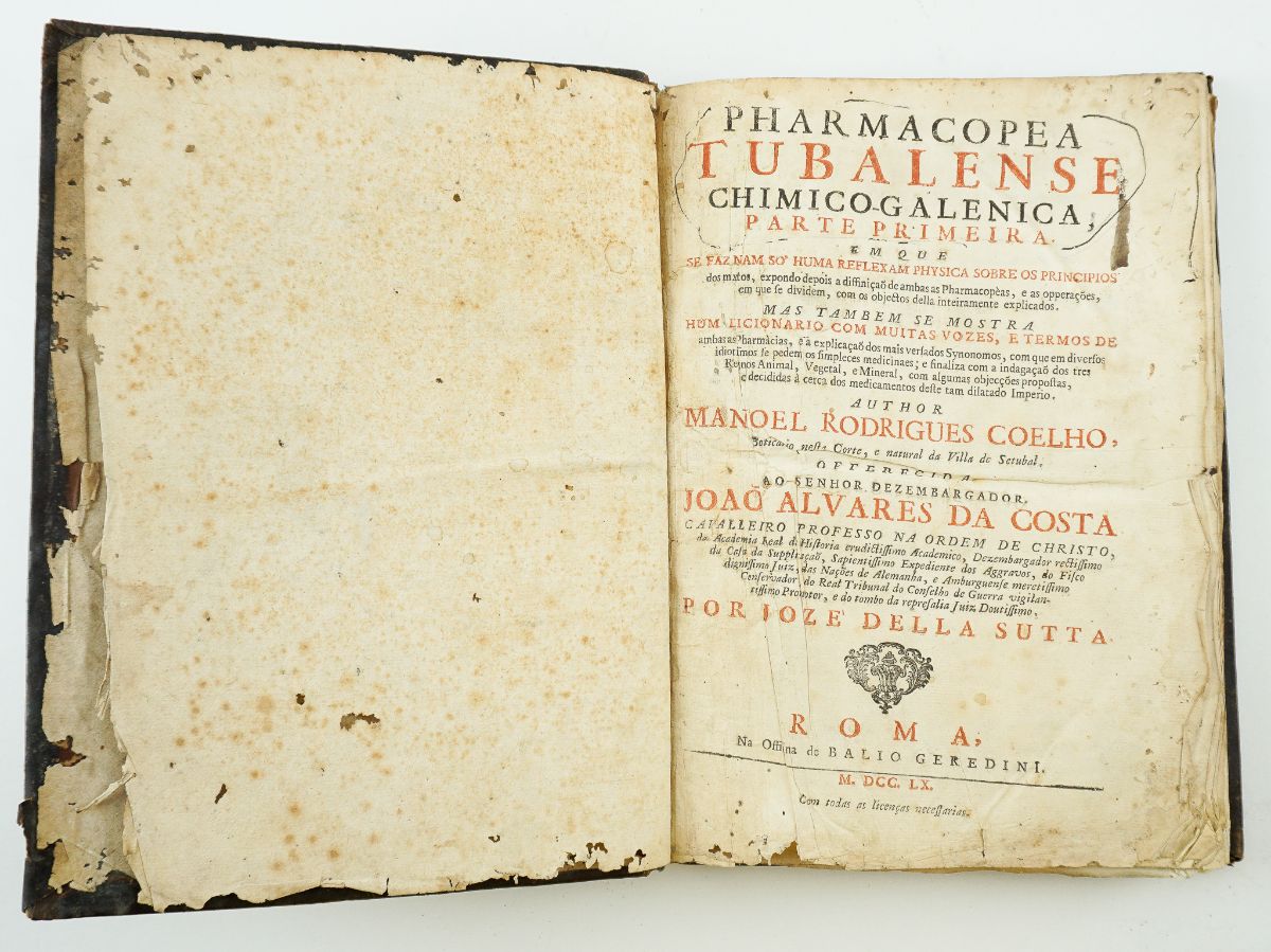 Pharmacopea Tubalense Chimico-Galenica (1760)