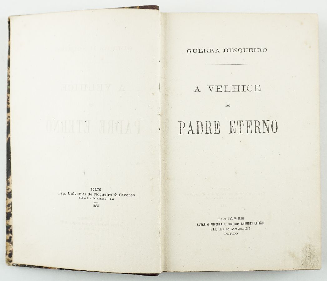 Guerra Junqueiro, A Velhice do Padre Eterno 1ª edição