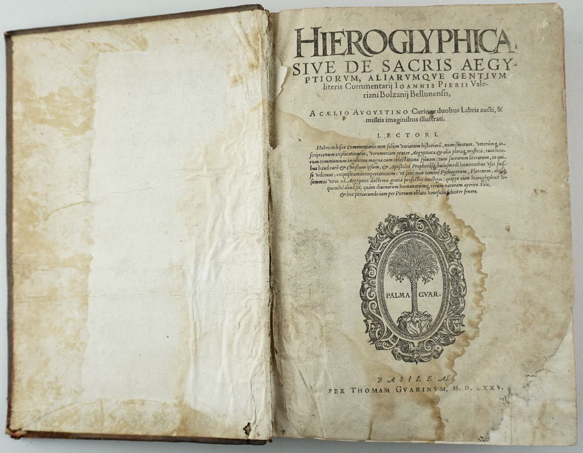 Hieroglyphica, 1575