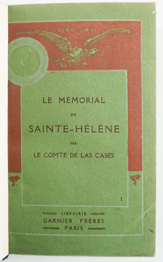 Le Mémorial de Saint- Héléne par Le Comte de las Cases