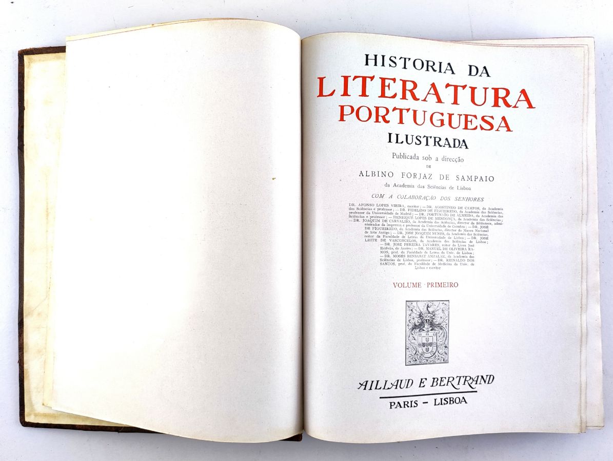 História da Literatura Portuguesa ilustrada