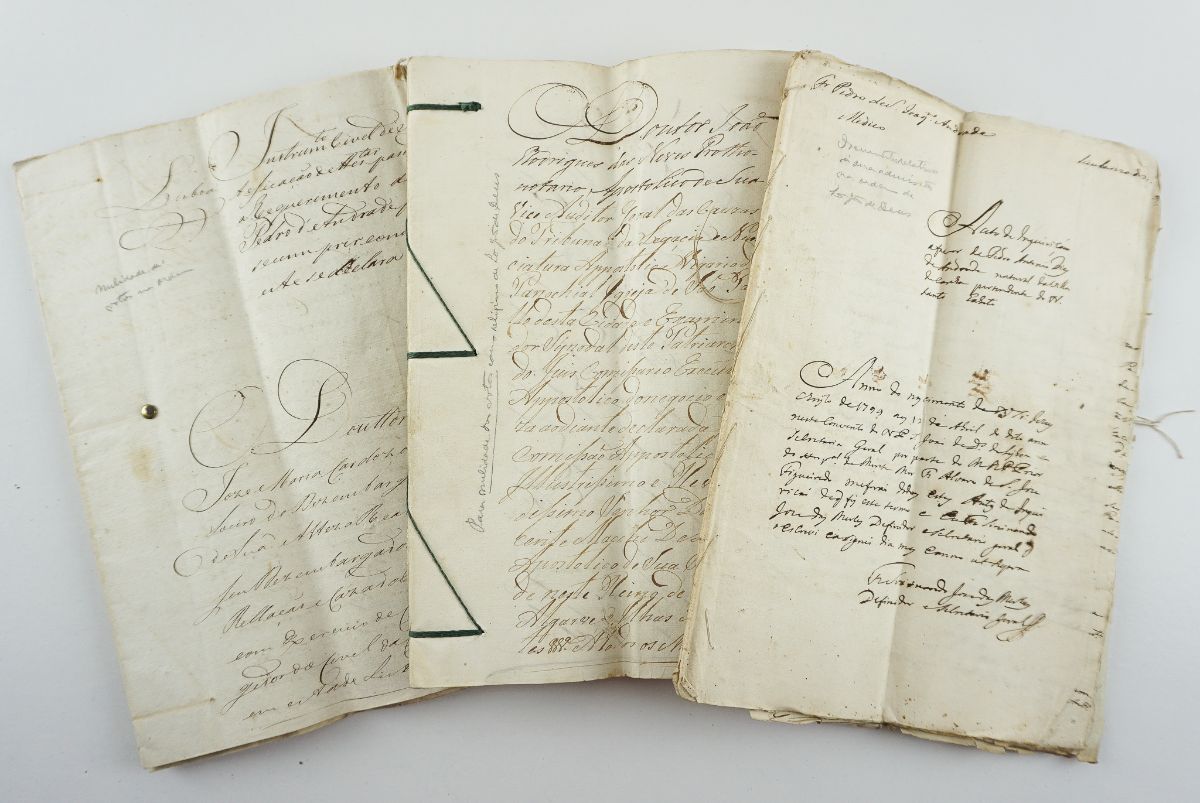 Manuscritos Processo Religioso séc. XVIII e XIX